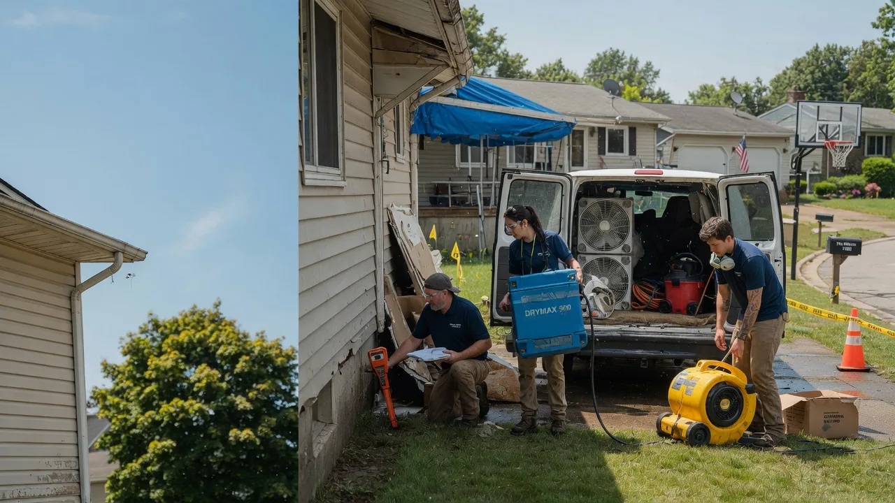Ceiling Leak Cleanup in Gervais, OR near me